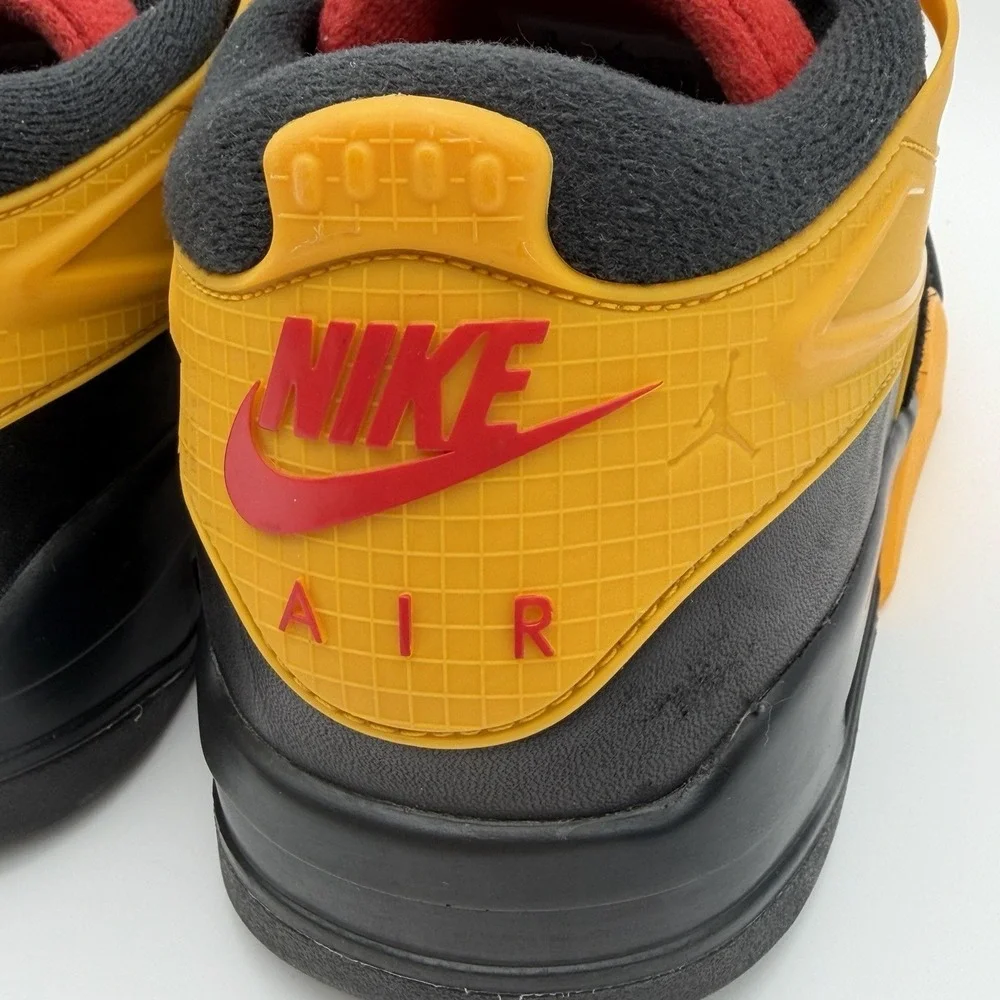 Nike Air Jordan 4 Retro RM Bruce Lee Black Del Sol Comet Red FQ7939-007 12M VNDS